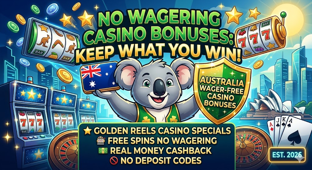 🎰 No Wagering Casino Bonuses: Top Wager-Free Offers