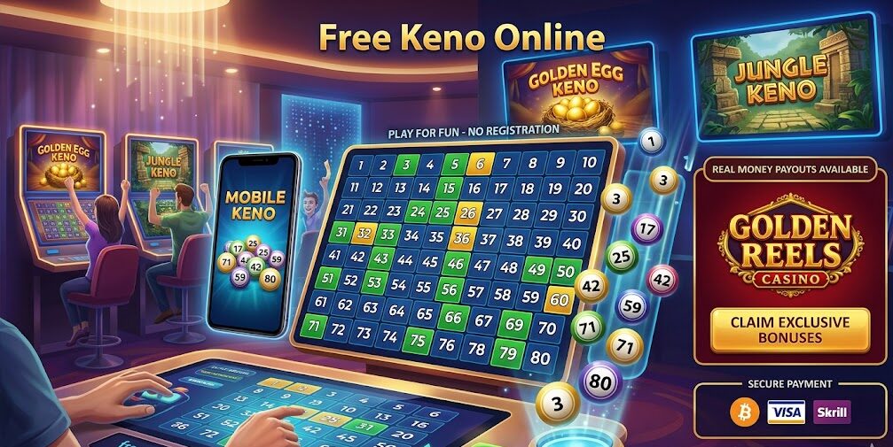 ๐ฐ Free Keno Online – Play Keno Online Free for Fun (No Registration Required)